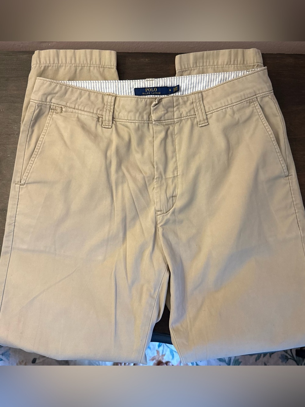 Polo by Ralph Lauren Men's Khaki Chino Pants